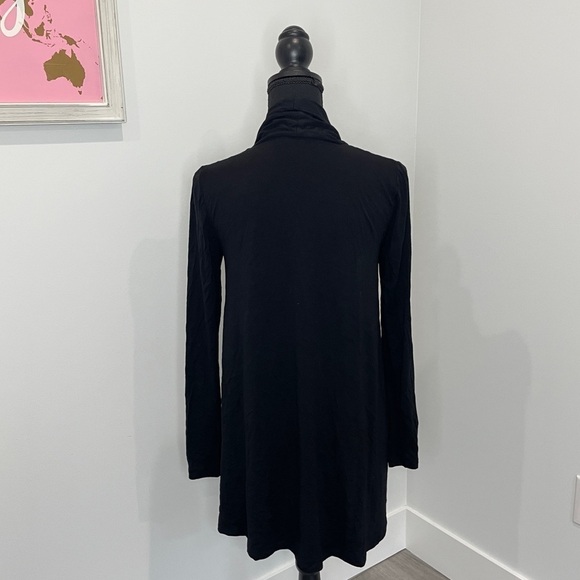 Vince Camuto Black Lightweight Front Open Cardigan - Picture 6 of 8